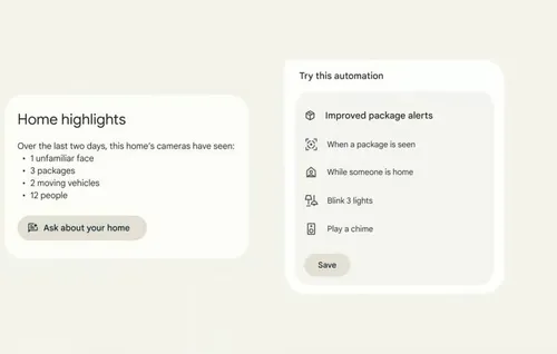 google ai features for google home