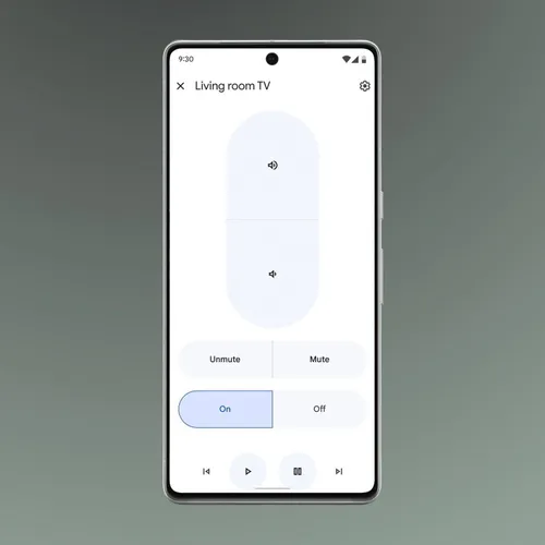 google home app tv remote