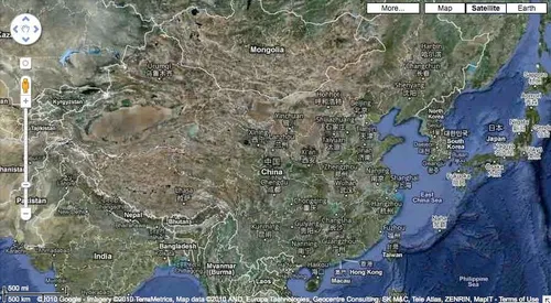 google maps china