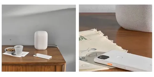 google pixel 4a in white color