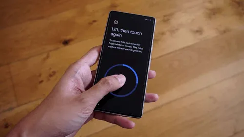 google pixel 7 fingerprint