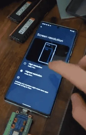 google pixel 7 pro display 1440p or 1080p 3 1