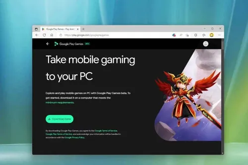 google play games for pc in windows