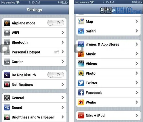 goophone i5 screenshots 3