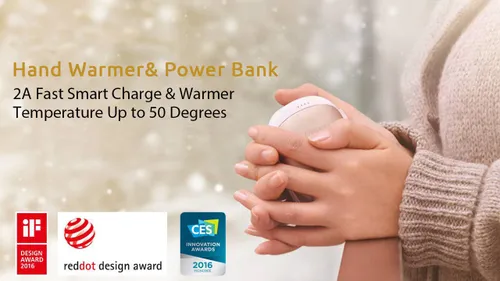 hand warmer power bank