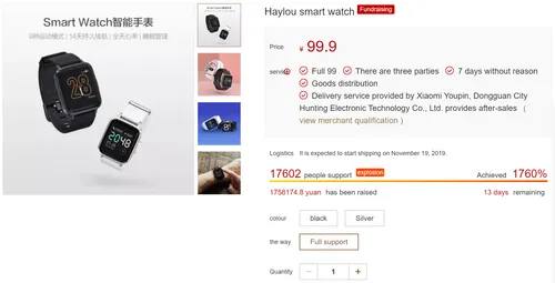 haylou smartwatch