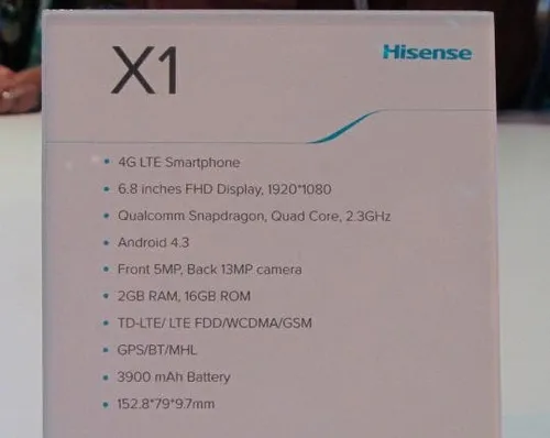 hisense x1