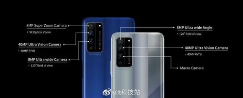 honor x10 and x10 pro caeras