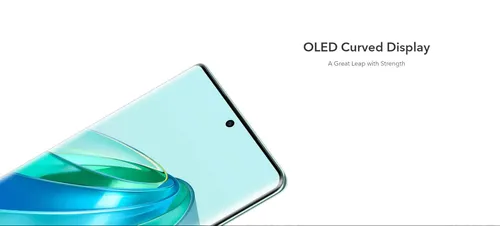 honor x9a curved screen