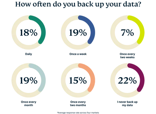 how often do people backup data