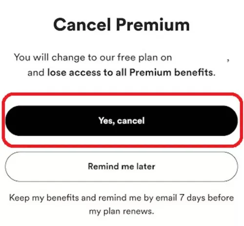 how to cancel spotify premium on mobile 5