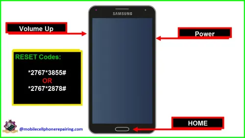 how to reset samsung mobile phone