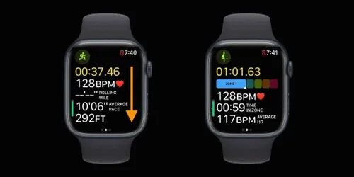 how to see your heart rate zones on apple watch during workout
