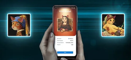 htc desire 22 pro vive wallet