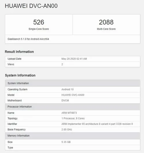 huawei dimensity