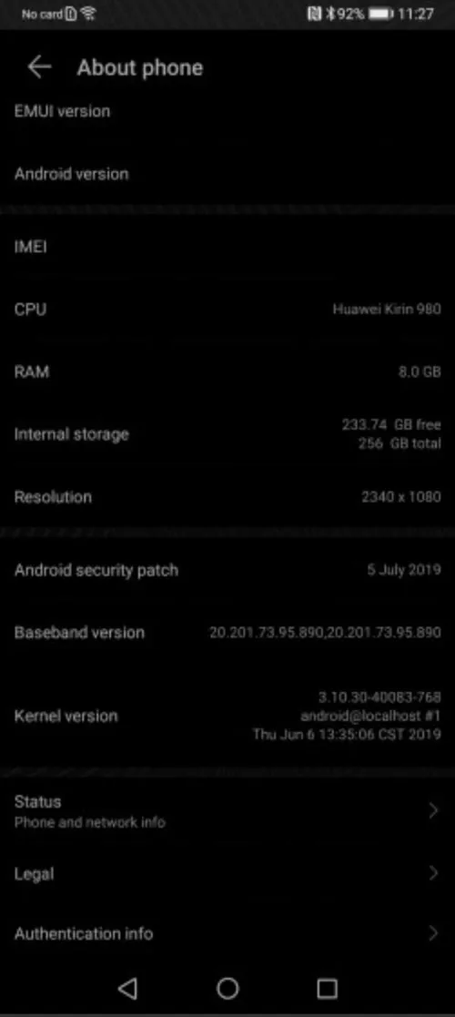 huawei emui 10 c