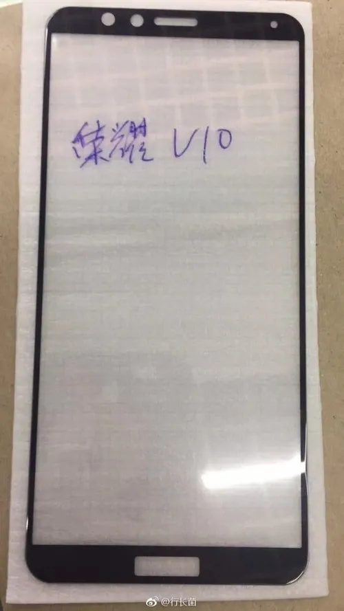 huawei honor v10 front panel leaked 01