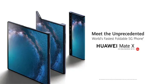huawei is challenging samsung with its foldable phone huawei mate x