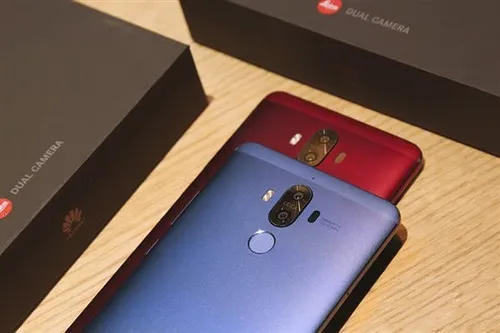 huawei mate 9 agate red and topaz blue 9