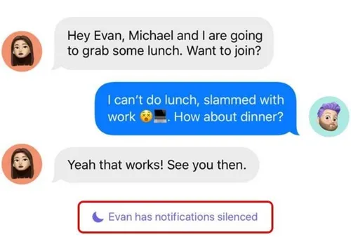 imessage notifications silenced