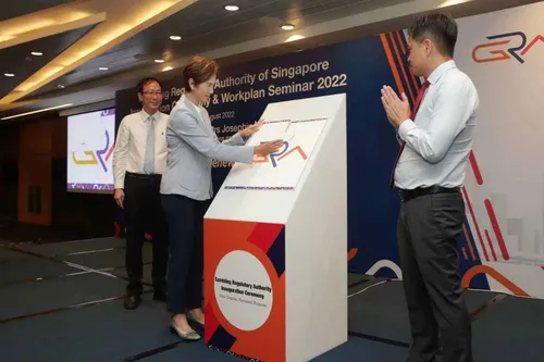 inauguration ceremony of the gra in singapore