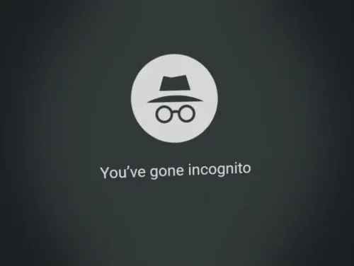 incognito mode