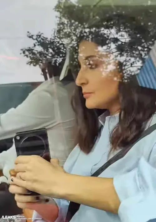 indian actress anushka sharma spotted with the upcoming oneplus open