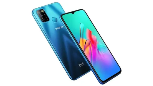 infinix smart 5a front back