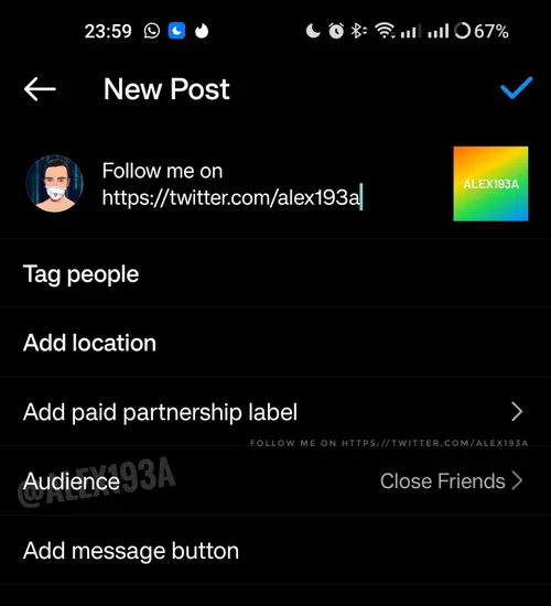 instagram close friends