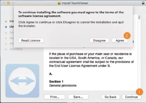 installing teamviewer