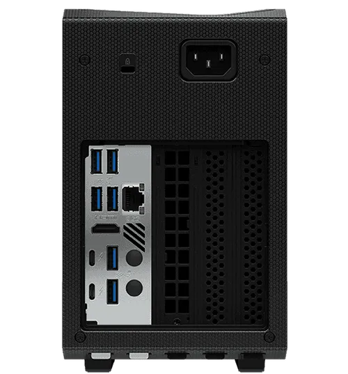 intel nuc 11 extreme back