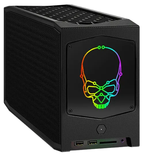 intel nuc 11 extreme front