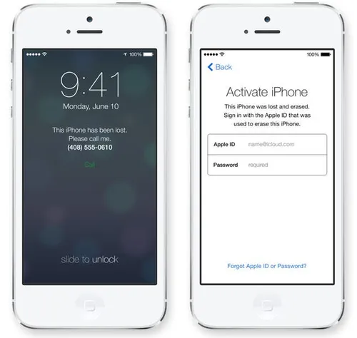 ios 7 activiation lock