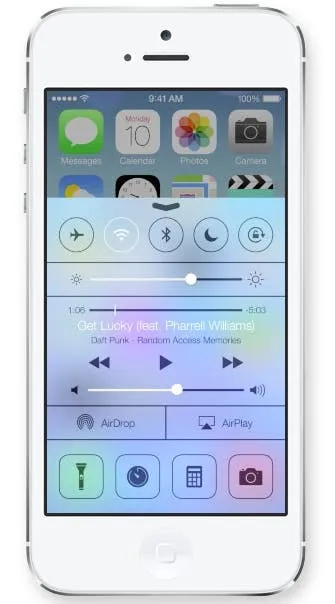 ios 7 control center