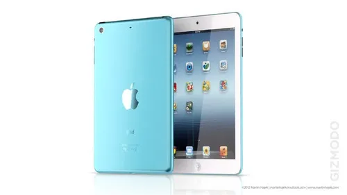 ipad mini in plue