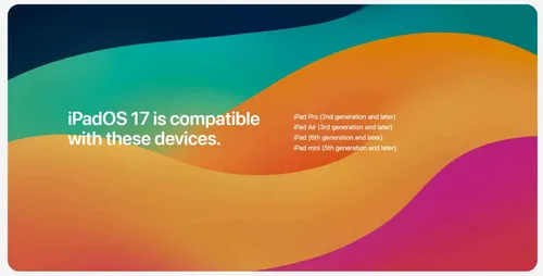 ipados 17 compatible devices