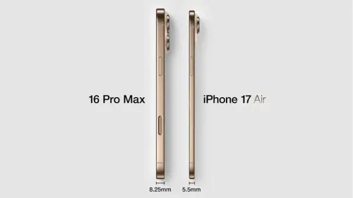 iphone 16 pro vs iphone 17 air feature
