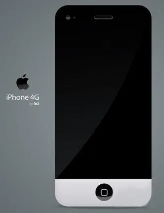 iphone 4g concept front