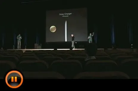 iphone 5 video solar charger