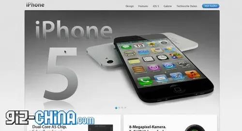 iphone 5 website leaked