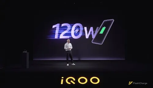 iqoo flashcharge 120w live screen shot 2