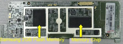 irobot tear down motherboard