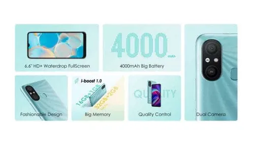 itel a58 series specifications