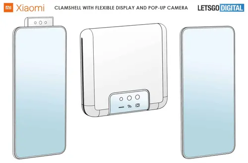 klaptelefoon pop up camera