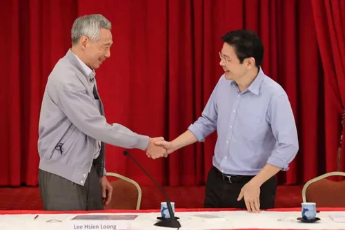 lawrence wong lee hsien loong