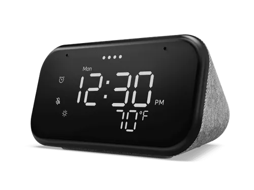 lenovo smart clock essential front facing left 600x450 1