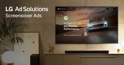 lg screen saver ad on smart tv