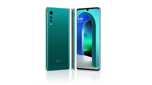 lg velvet aurora green