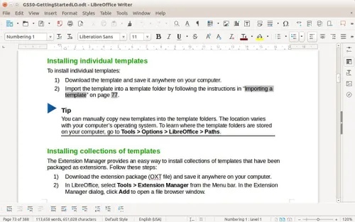 libreoffice free pc program
