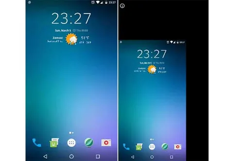 lineageos single hand mode